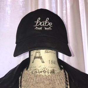 Babe Eyelashes Dad Hat